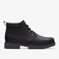 Rossdale Mid Black Leather