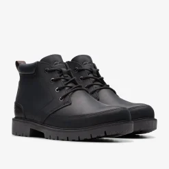 Rossdale Mid Black Leather
