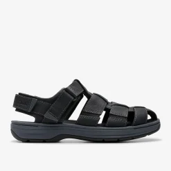 Saltway Cove Black Leather
