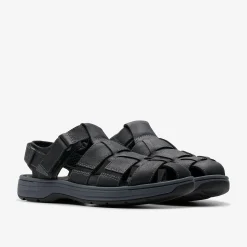 Saltway Cove Black Leather