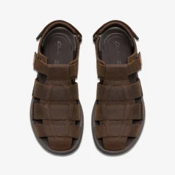 Saltway Cove Dark Brown Leather