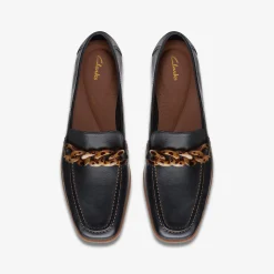 Sarafyna Iris Black Leather