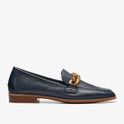 Sarafyna Iris Navy Leather