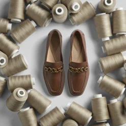 Sarafyna Iris Tan Leather