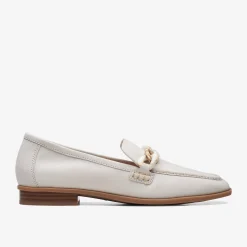 Sarafyna Iris White Leather