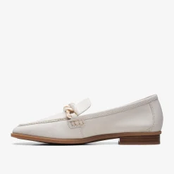 Sarafyna Iris White Leather