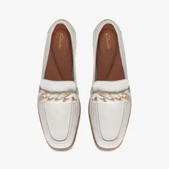 Sarafyna Iris White Leather
