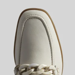 Sarafyna Iris White Leather