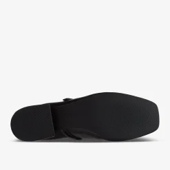 Seren 30 Buckle Black Leather
