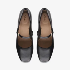 Seren 30 Buckle Black Leather