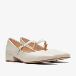 Seren 30 Buckle Ivory Leather