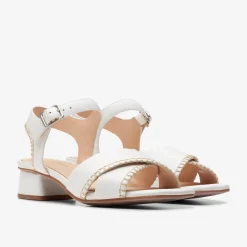 Serina 35 Cross Off White Leather