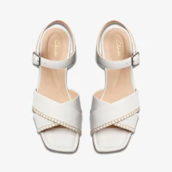 Serina 35 Cross Off White Leather