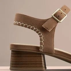 Serina 35 Cross Tan Suede