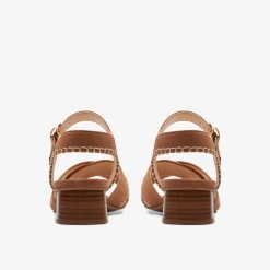 Serina 35 Cross Tan Suede