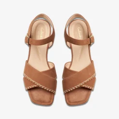 Serina 35 Cross Tan Suede