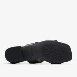 Serina 35 Mule Black Leather