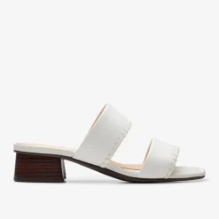 Serina 35 Mule Off White Leather