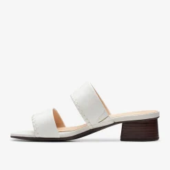 Serina 35 Mule Off White Leather