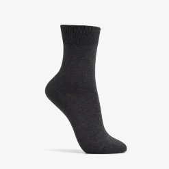 Solid Dress Crew Charcoal
