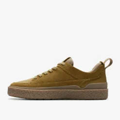 Somerset Lace Light Olive Suede