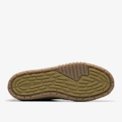 Somerset Lace Light Olive Suede
