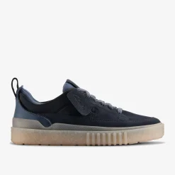 Somerset Lace Navy Suede