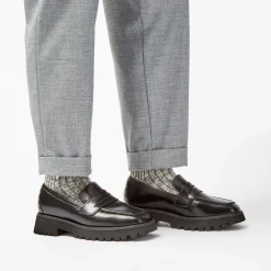 Stayso Edge Black Leather