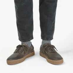 Streethill Lace Dark Olive Leather