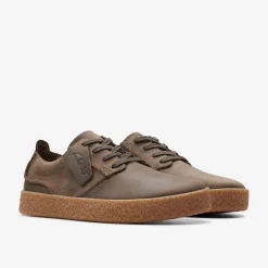 Streethill Lace Dark Olive Leather