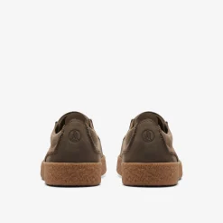 Streethill Lace Dark Olive Leather