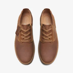 Streethill Lace Dark Tan Leather