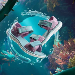 Surfing Tide Kid Hot Pink