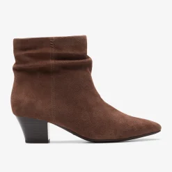 Teresa Skip Taupe Suede