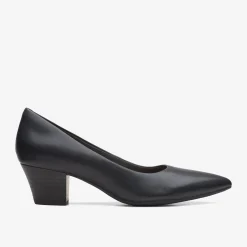 Teresa Step Black Leather