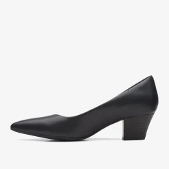 Teresa Step Black Leather