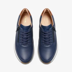 Tivoli Zip Navy Leather