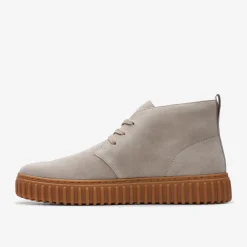 Torhill Desert Boot Light Grey Suede