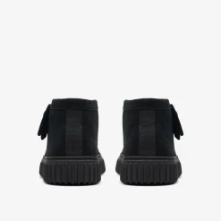 Torhill Hi Black Suede