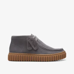 Torhill Kid Grey Suede