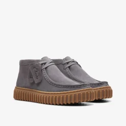 Torhill Kid Grey Suede