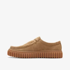 Torhill Lo Kid Dark Sand Suede