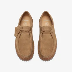 Torhill Lo Kid Dark Sand Suede