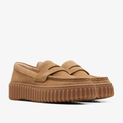 Torhill Penny Light Tan Suede