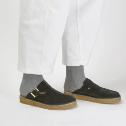 Trek Mule Black Suede