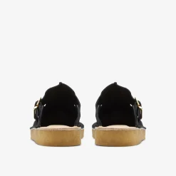 Trek Mule Black Suede