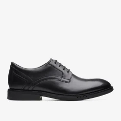 Un Hugh Lace Black Leather