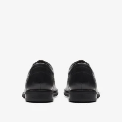 Un Hugh Lace Black Leather