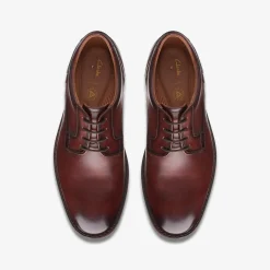 Un Hugh Lace Brown Leather