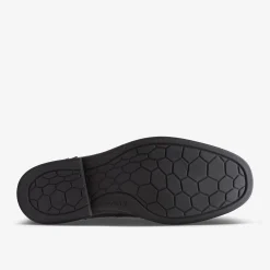 Un Hugh Step Black Leather